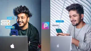 I Love You WhatsApp Chat Photo Editing | I Love You Chat Massage Photo Editing