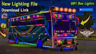 New Update Full HD Lighting file Download Link in Bussid 🚨