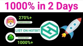 YOOSHI COIN PREDICTION || SHANSHU COIN PREDICTION || BUY OR NOT IN HINDI - TFVDO