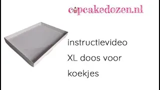 Instructievideo voor de XL brievenbusdoos