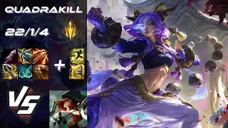 BOTTOM Yunara vs Miss Fortune [QUADRAKILL] - EU Grandmaster Patch 26.3