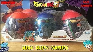 Dragon Ball Super Huevo Sorpresa MEGA l Unboxing Caja Completa