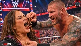 WWE 2K25 - Randy Orton vs Nia Jax🔥- Intergender Match WrestleMania | #wwe #krylexgaming
