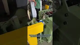 Full automatic copper bar precision straightening machine #machine #metal #factory #China #copper