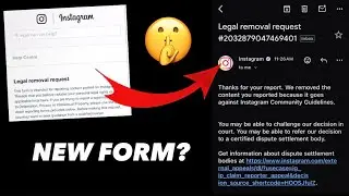How to ban Instagram account in 2025 ?? From legal removal form #instagram #instagrambans 