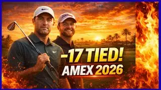The American Express 2026 Leaderboard Update | Scheffler vs Brown | PGA Tour Round 2