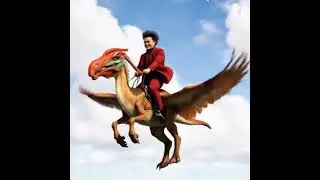 Flying Avatar Horse #avatarworld #flyinghorse