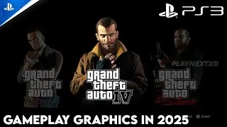 GTA IV: Полное издание – графика и геймплей на PS3 в 2025 году