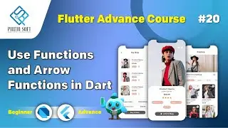How to Use Functions and Arrow Functions in Dart | Flutter Beginners Tutorial