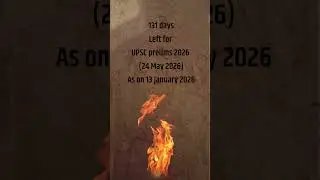 COUNTDOWN UPSC PRELIMS 24 MAY 2026