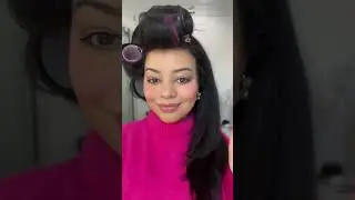 Velcro Rollers Curls Tutorial - Pink for February! 💕