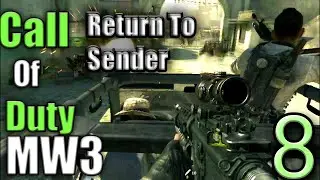 Call of Duty:MW3 Return to Sender=Storm  the Somali Compound and Pick up Makarov's Trail.
