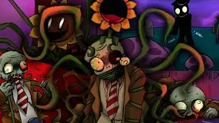 Zunflower: O Girassol Sombrio Que Domina Um Zumbi (PvZ AU)