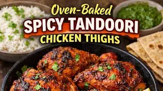 Oven-Baked Spicy Tandoori Chicken Thighs