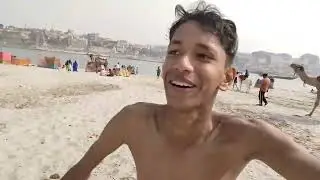 Aaj fir Ganga ji nahane gaye Banaras ka 🥰