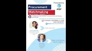 Supplier Readiness Bootcamp: Procurement Matchmaking Tips for Success