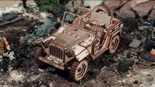 Robotime Rokr Kinds DIY Laser Cutting Mechanical Model Wooden Model Building Kits Assembly toy Gift