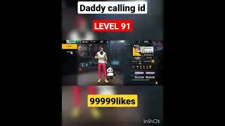 Daddy calling id removed#shorts #freefire #daddycalling #idban #cheating #proplayer #legends