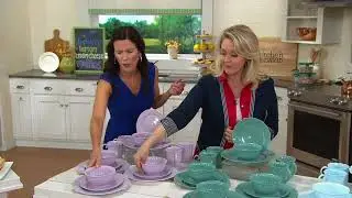 Lenox Everyday Solids 16-piece Porcelain Dinnerware Set on QVC