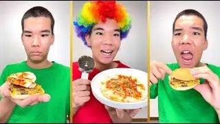 Team Pizza or Team Hamburger? 😂😂😂 #pizza #hamburger