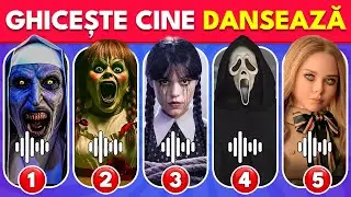 Ghicește personajul din film horror prin dans 💃😱 | Valak, Annabelle, Wednesday, Ghost Face, M3GAN🔪🔥
