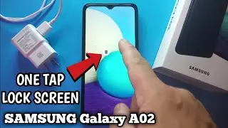 How to Enable One Tap Lock Screen in Samsung Galaxy A02