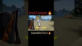1vs4 Clutch 🔥😎 Ace challange #freefirrshorts #badge99 #nrz #viral #trending #shorts