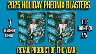 RETAIL PRODUCT OF THE YEAR! 7-#CARDS: 2025 PHOENIX HOLIDAY BLASTERS #packopening#footballcards #nfl