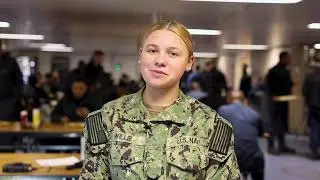U.S. Navy Operations Specialist Laila Willie
