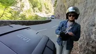 BMW GS800 in the Alps