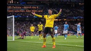 UCL Fantasy : BEST WILDCARD & LIMITLESS TEAM - Matchday 4 Champions League Fantasy Tips 2022/23