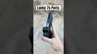 Monsoon Tactical Lucky 7s Ports on a S&W M&P 2.0 - Better than the carry comp? 🤔 #subscribe