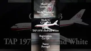 Real History of Transportes A&eacute;reos Portugueses - TAP 747-28B with 1970's livery