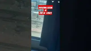 2nd AC Cabin in Rajdhani Express|Train journey best seat