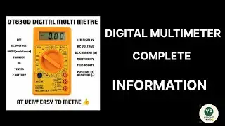 Digital multimeter complete information multimeter ke fayde#viral #science #electrical #election 