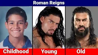 WWE Superstars Then vs Now: Childhood vs Young vs Now
