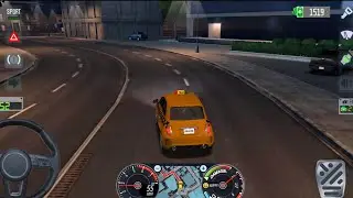 Taxi Simulator Night Driving - American Passenger Pick-up Drop [HD]
