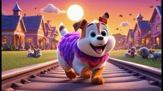 Timmy Train Chugs to Town | Transportation Song for Kids | Fun Rhyme for Toddlers and Preschoolers