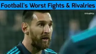 Worst Football Fights caught on Camera | फुटबॉल फील्ड की सबसे खतरनाक लड़ाइयाँ | Soccer Rivalry