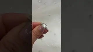 Round Cut Solitaire Diamond Ring with Side Stones #diamond #diamondjewelry #diamondring