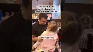 My favorite love story! This is the table where Charlie Kirk first met Erika!