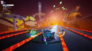 Thrash Mountain Metallica race track - Rocket Racing