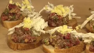 Steak Tartare, chef Rick Gresh