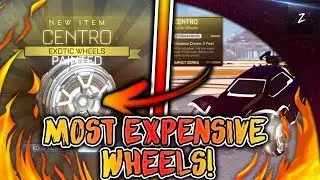 GETTING WHITE CENTROS! | MOST EXPENSIVE WHEEL OUT OF THE IMPACT CRATE! (ROCKET LEAGUE BEST TRADES!)