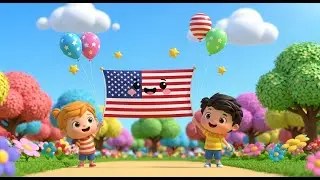 United States Flag Song &ndash; Patriotic Nursery Rhyme for Kids