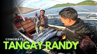 CONGRATS🎉 | MAY NAKA KUHA NG PANGARAP NA ISDA💪 #spearfishingphilippines #fishing #viral #food 