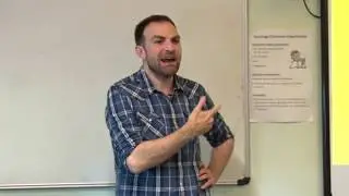 Visiting lecturer, Ben Ambridge, University of Liverpool