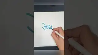 For memory of Joey Jordison from Slipknot gothic calligraphy