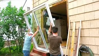 NEW SLIDING GLASS DOOR INSTALLED!