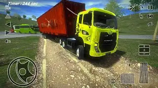 Truk Panjang Bawa Kontainer | Esmod Driving Simulator